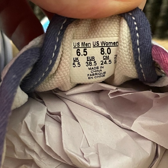 VANS Authentic Tie Dye Cosmic Pink/Blue Sneakers - Size 8 Women or 6.5 Men - Picture 5 of 7